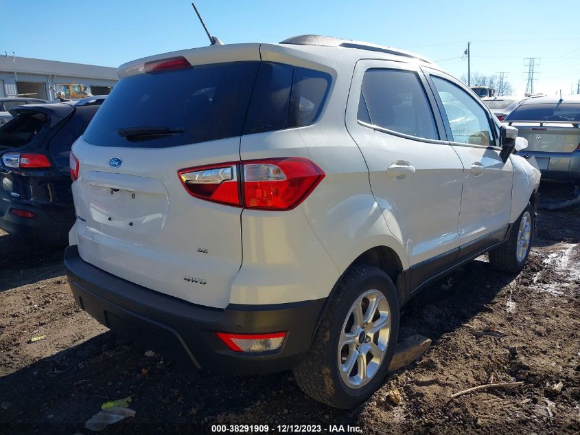 2018 Ford Ecosport Se VIN: MAJ6P1UL6JC172152 Lot: 38291909