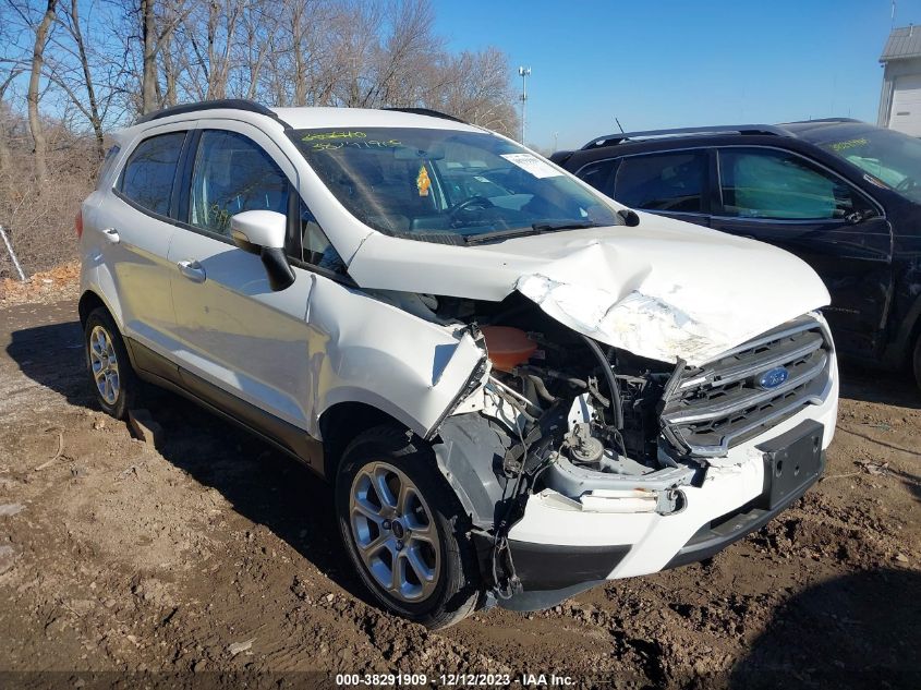 2018 Ford Ecosport Se VIN: MAJ6P1UL6JC172152 Lot: 38291909