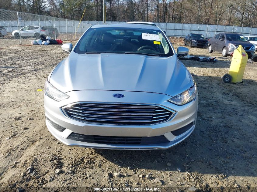 3FA6P0LU6JR137228 2018 Ford Fusion Hybrid Se