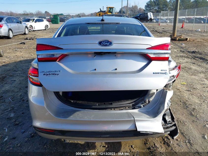 3FA6P0LU6JR137228 2018 Ford Fusion Hybrid Se