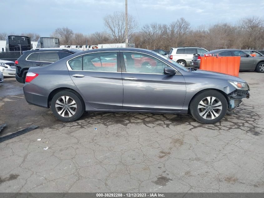 2013 Honda Accord Lx VIN: 1HGCR2F38DA157101 Lot: 38292288