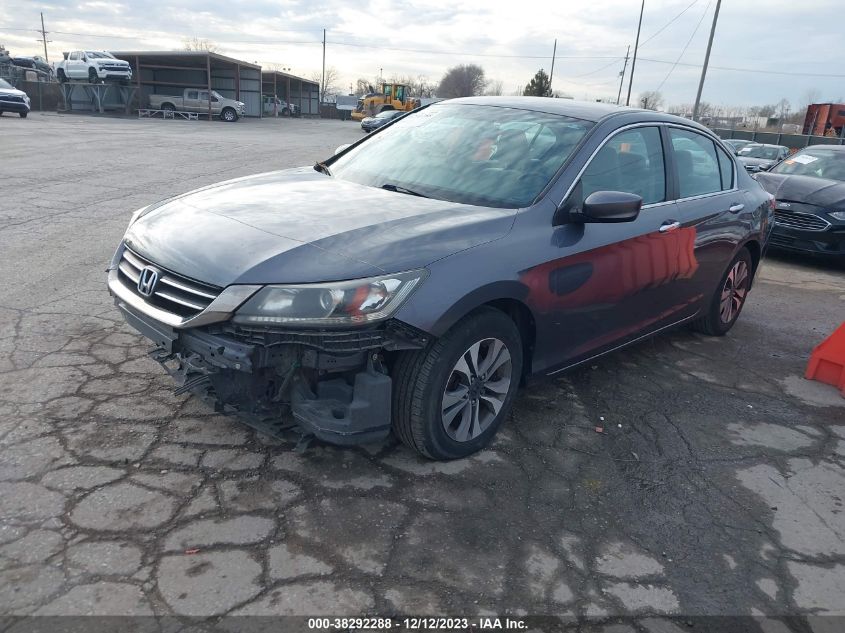 2013 Honda Accord Lx VIN: 1HGCR2F38DA157101 Lot: 38292288