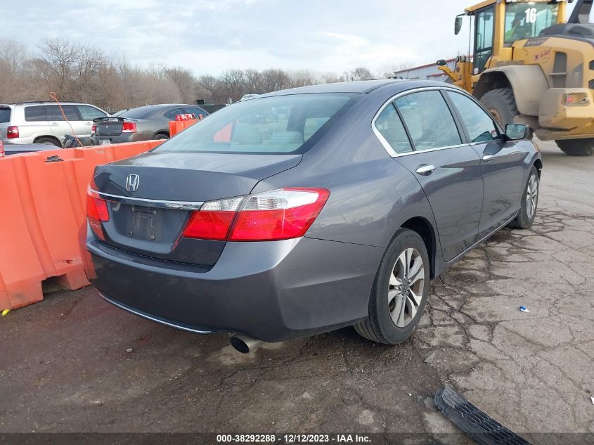 2013 Honda Accord Lx VIN: 1HGCR2F38DA157101 Lot: 38292288