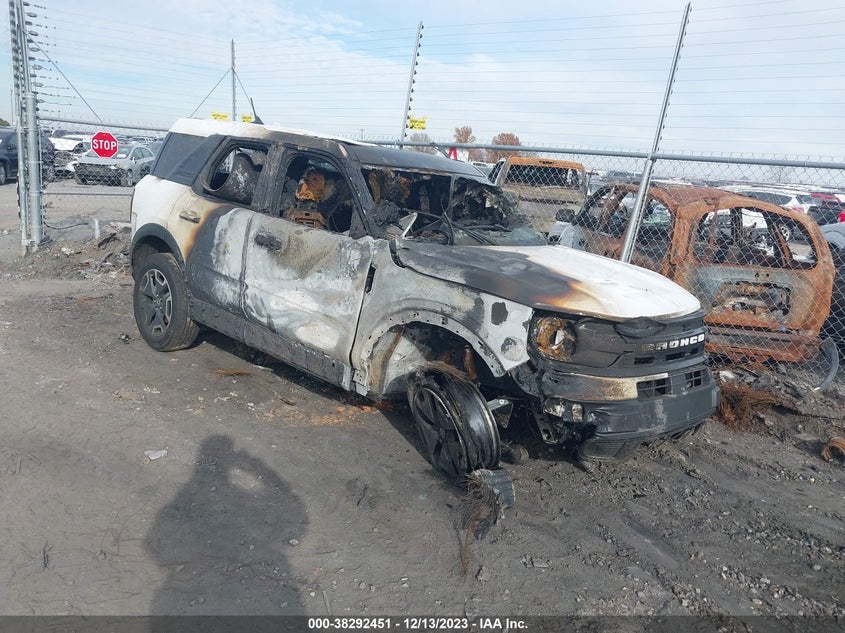 2023 Ford Bronco Sport Outer Banks VIN: 3FMCR9C63PRD96552 Lot: 38292451