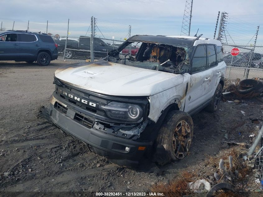 2023 Ford Bronco Sport Outer Banks VIN: 3FMCR9C63PRD96552 Lot: 38292451