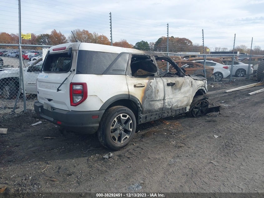 2023 Ford Bronco Sport Outer Banks VIN: 3FMCR9C63PRD96552 Lot: 38292451