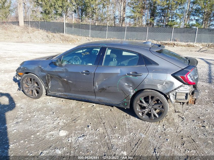 2018 Honda Civic Sport VIN: SHHFK7H48JU418554 Lot: 38292681