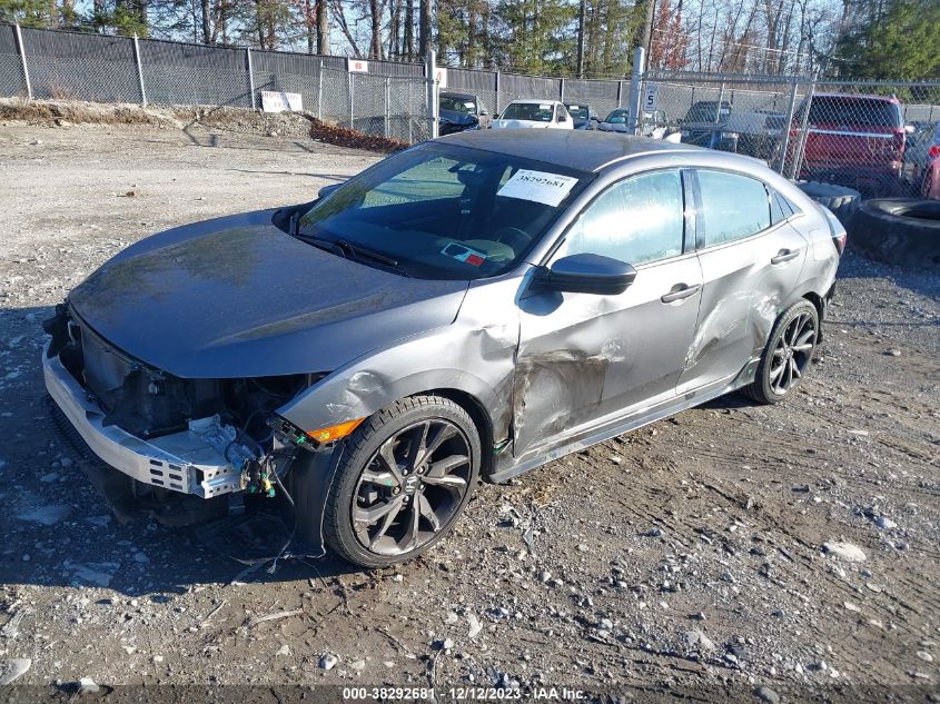 2018 Honda Civic Sport VIN: SHHFK7H48JU418554 Lot: 38292681