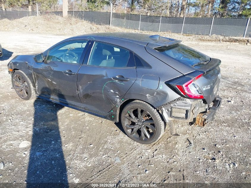 2018 Honda Civic Sport VIN: SHHFK7H48JU418554 Lot: 38292681