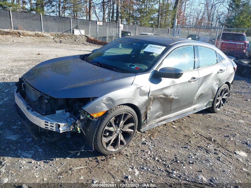 2018 Honda Civic Sport VIN: SHHFK7H48JU418554 Lot: 38292681