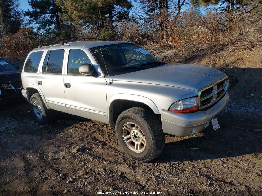 2002 Dodge Durango Slt VIN: 1B4HS48N02F135948 Lot: 38292771