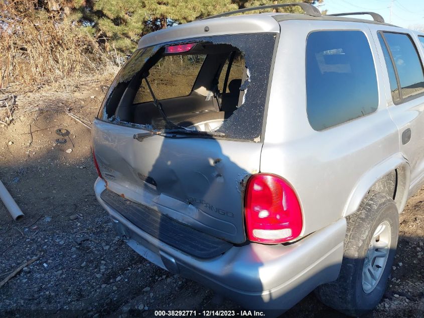 2002 Dodge Durango Slt VIN: 1B4HS48N02F135948 Lot: 38292771