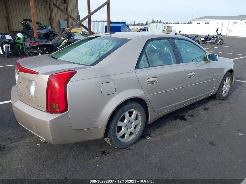 2006 Cadillac Cts Standard VIN: 1G6DP577960132912 Lot: 38292837