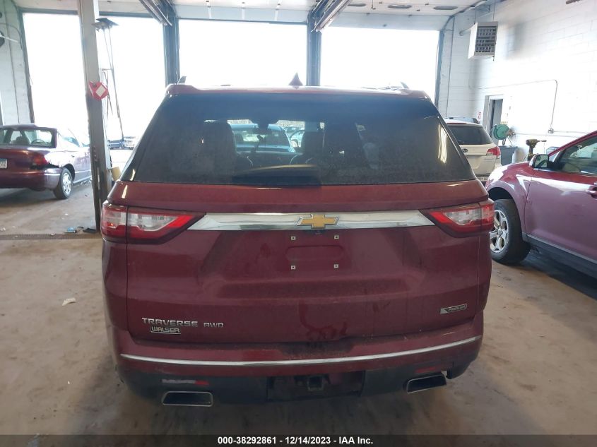 2018 Chevrolet Traverse Premier VIN: 1GNEVJKW2JJ229393 Lot: 38292861