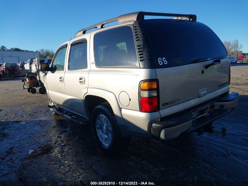 2005 Chevrolet Tahoe Z71 VIN: 1GNEK13T35R151873 Lot: 38292910