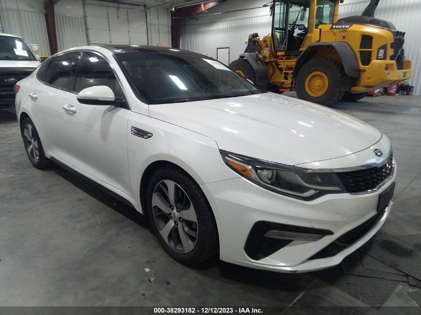 5XXGT4L36KG361298 2019 Kia Optima S