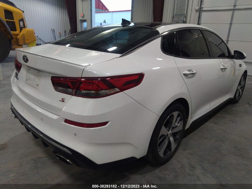 2019 Kia Optima S VIN: 5XXGT4L36KG361298 Lot: 38293182