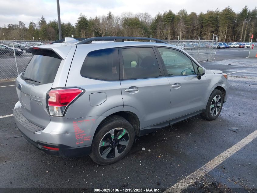 2017 Subaru Forester 2.5I Premium VIN: JF2SJAEC8HH485128 Lot: 38293196