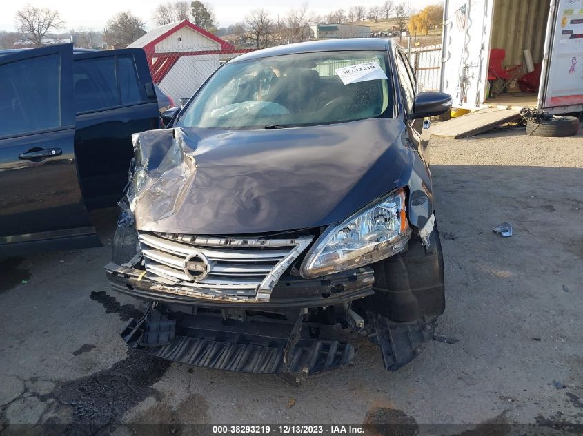 2015 Nissan Sentra Sr VIN: 3N1AB7AP4FY278081 Lot: 38293219