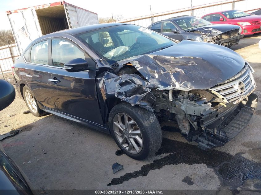 2015 Nissan Sentra Sr VIN: 3N1AB7AP4FY278081 Lot: 38293219