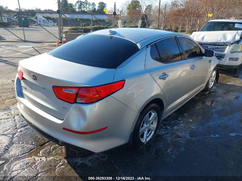 2015 Kia Optima Lx VIN: 5XXGM4A75FG503908 Lot: 38293308