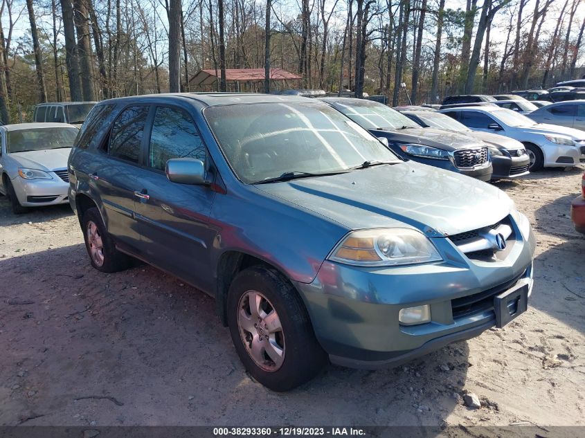 2005 Acura Mdx VIN: 2HNYD18225H553054 Lot: 38293360