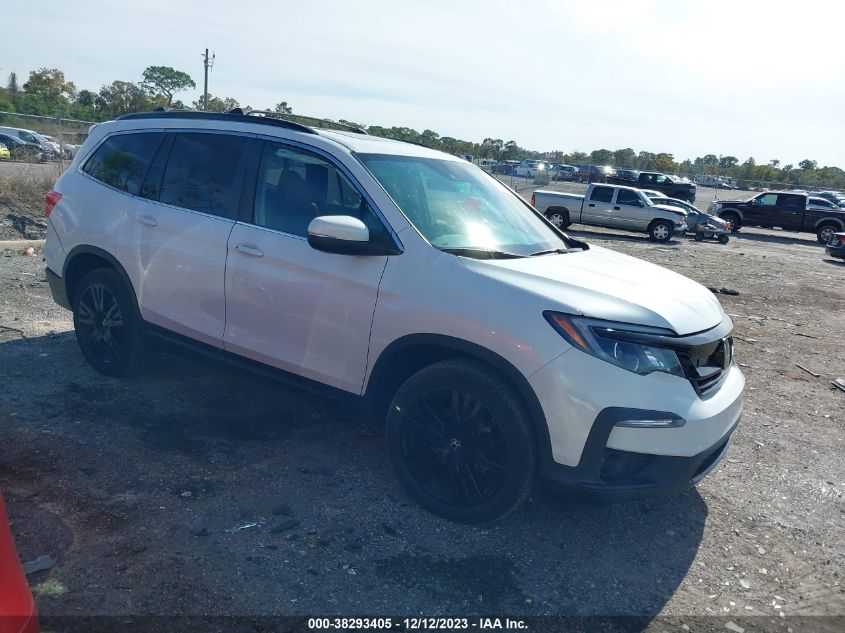 2021 Honda Pilot 2Wd Special Edition VIN: 5FNYF5H20MB034385 Lot: 38293405