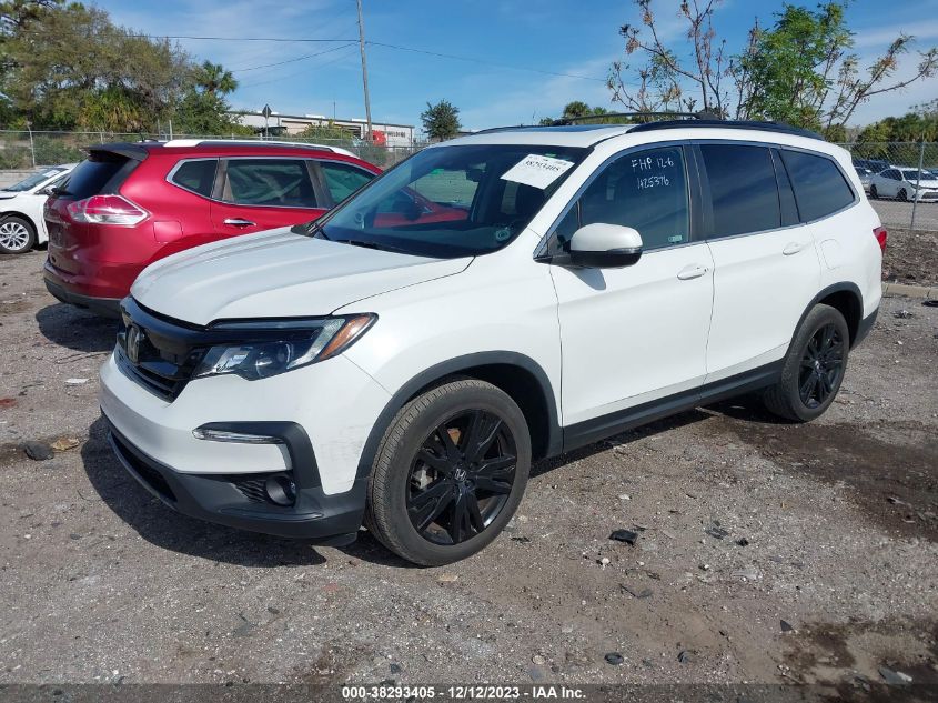 2021 Honda Pilot 2Wd Special Edition VIN: 5FNYF5H20MB034385 Lot: 38293405