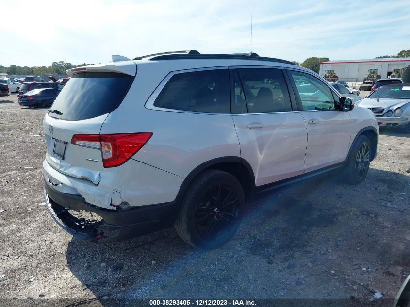 2021 Honda Pilot 2Wd Special Edition VIN: 5FNYF5H20MB034385 Lot: 38293405