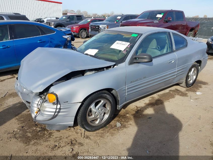 1999 Pontiac Grand Am Se1 VIN: 1G2NE12E2XM758922 Lot: 38293447