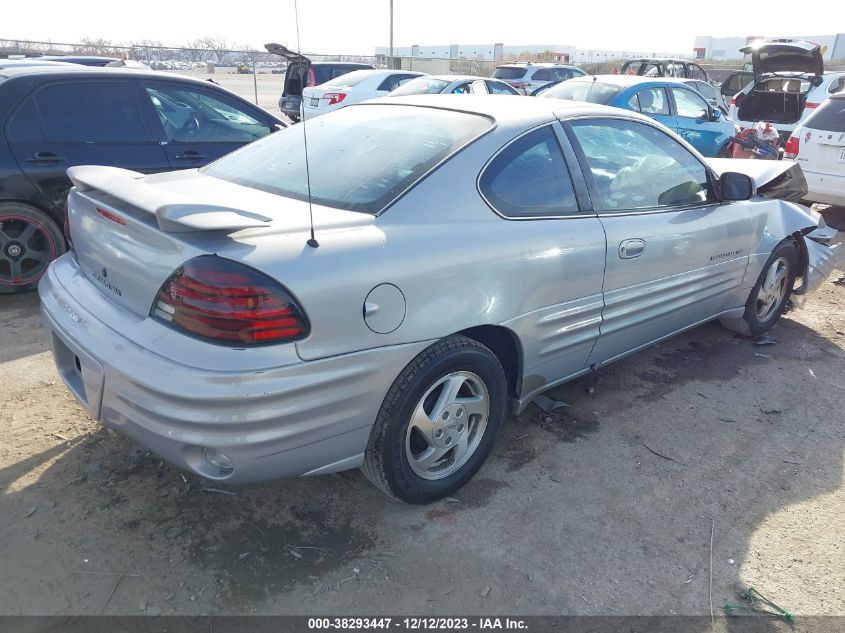 1999 Pontiac Grand Am Se1 VIN: 1G2NE12E2XM758922 Lot: 38293447