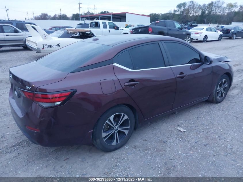 2021 Nissan Sentra Sv Xtronic Cvt VIN: 3N1AB8CV6MY301407 Lot: 38293660