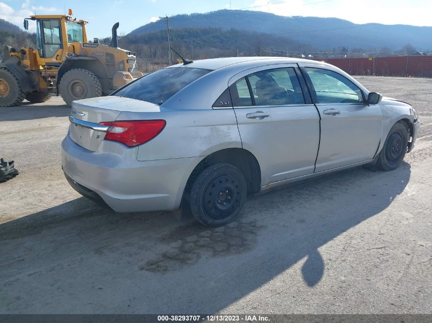 2012 Chrysler 200 Touring VIN: 1C3CCBBG4CN276977 Lot: 38293707