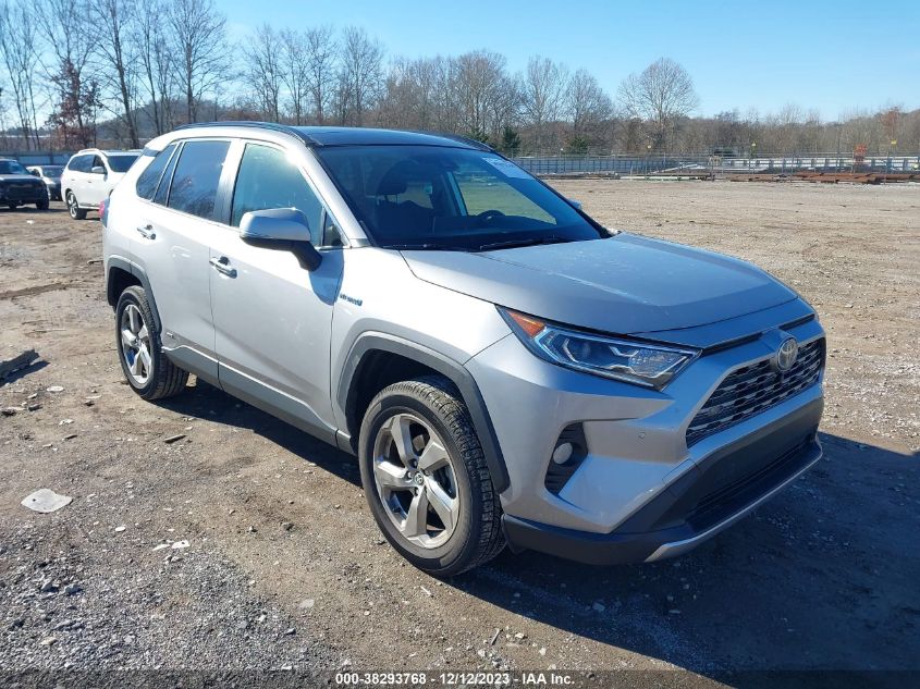 2020 Toyota Rav4 Limited Hybrid VIN: JTMDWRFV3LD544433 Lot: 38293768