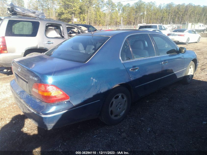 2001 Lexus Ls 430 Base A5 VIN: JTHBN30F910045633 Lot: 38294110