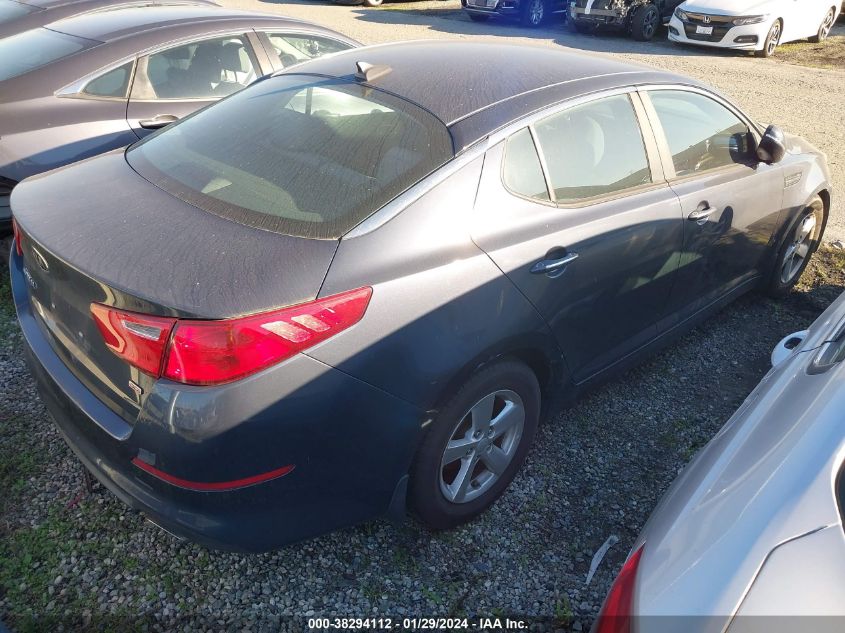 5XXGM4A74FG468519 2015 Kia Optima Lx