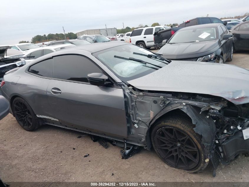 2022 BMW M4 Competition VIN: WBS33AZ06NCK17905 Lot: 38294252