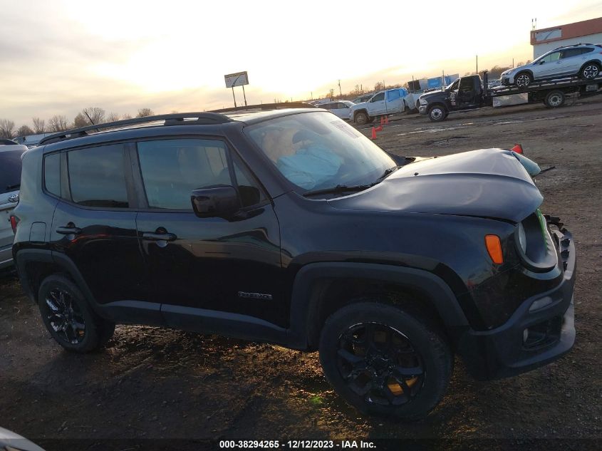 2017 Jeep Renegade Latitude 4X4 VIN: ZACCJBBB7HPE43711 Lot: 38294265