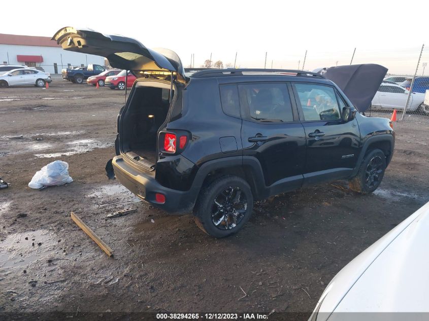 2017 Jeep Renegade Latitude 4X4 VIN: ZACCJBBB7HPE43711 Lot: 38294265