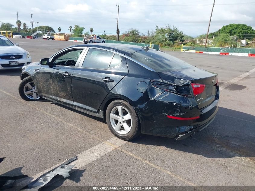 5XXGM4A77FG352375 2015 Kia Optima Lx