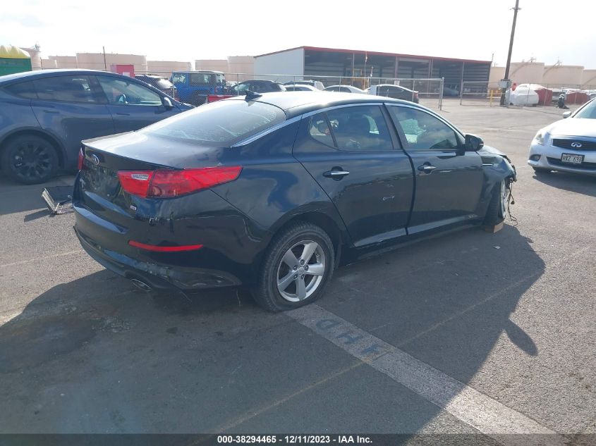 2015 Kia Optima Lx VIN: 5XXGM4A77FG352375 Lot: 38294465