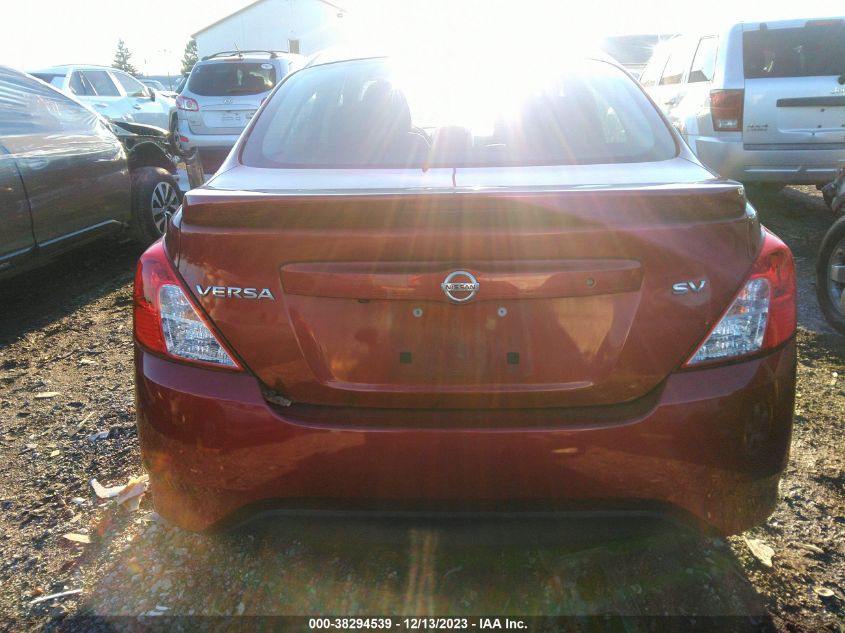 2019 Nissan Versa 1.6 Sv VIN: 3N1CN7AP8KL861549 Lot: 38294539