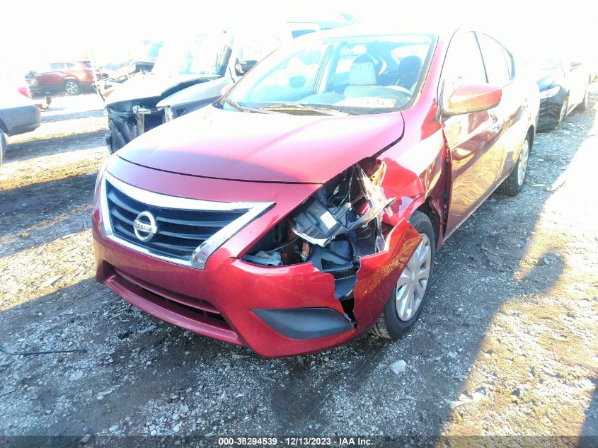 2019 Nissan Versa 1.6 Sv VIN: 3N1CN7AP8KL861549 Lot: 38294539