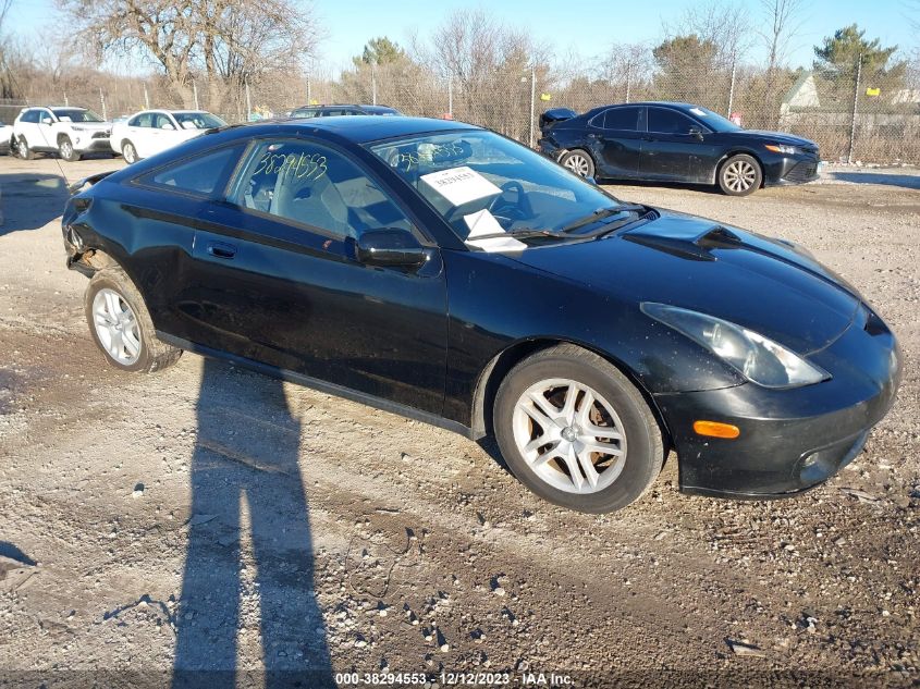 2001 Toyota Celica Gt VIN: JTDDR32TX10073782 Lot: 38294553