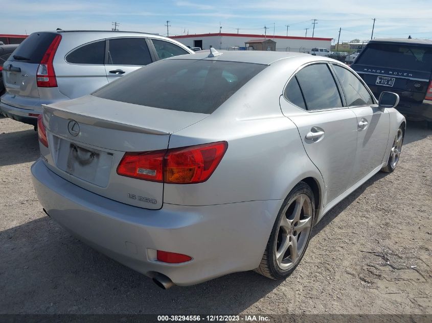 2008 Lexus Is 250 VIN: JTHBK262582062354 Lot: 38294556