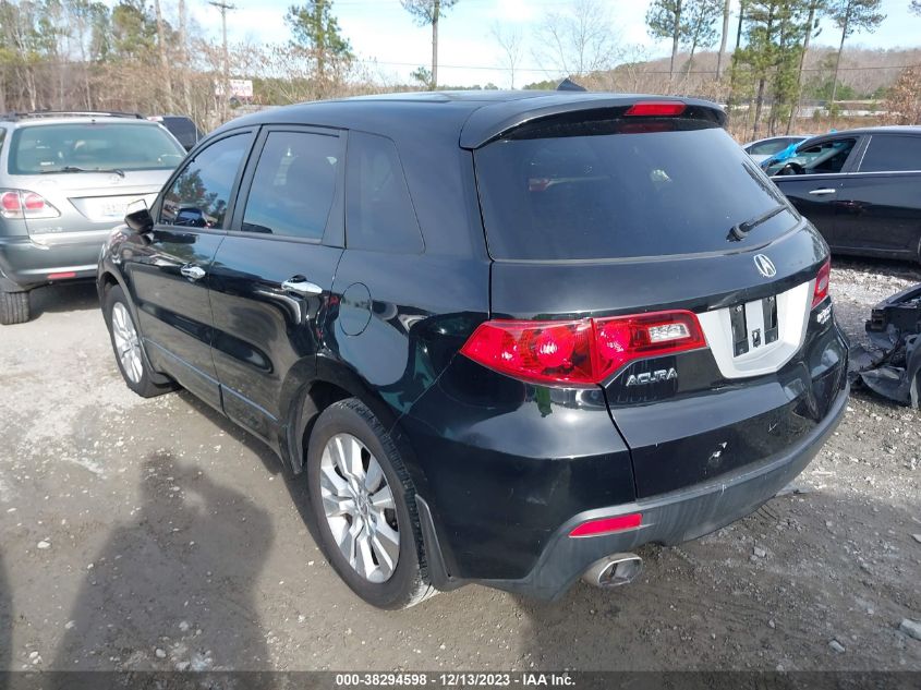 2010 Acura Rdx VIN: 5J8TB2H21AA005035 Lot: 38294598