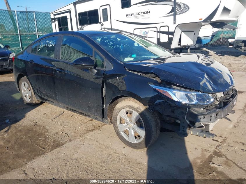 2018 Chevrolet Cruze Ls Auto VIN: 1G1BC5SM9J7213396 Lot: 38294620