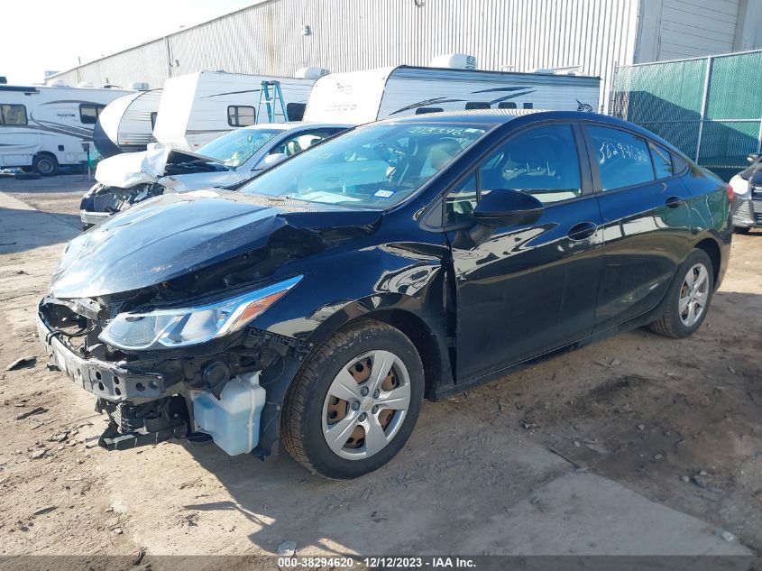 2018 Chevrolet Cruze Ls Auto VIN: 1G1BC5SM9J7213396 Lot: 38294620