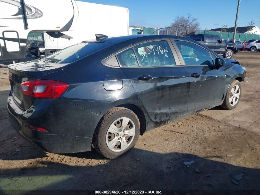 2018 Chevrolet Cruze Ls Auto VIN: 1G1BC5SM9J7213396 Lot: 38294620