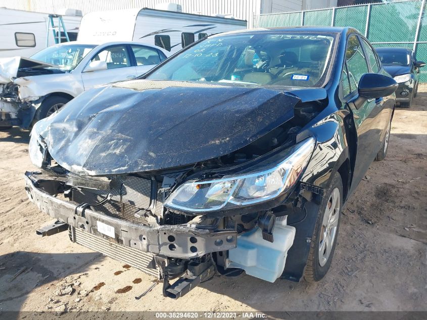 2018 Chevrolet Cruze Ls Auto VIN: 1G1BC5SM9J7213396 Lot: 38294620